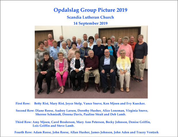 Opdalslaget 2019 Group